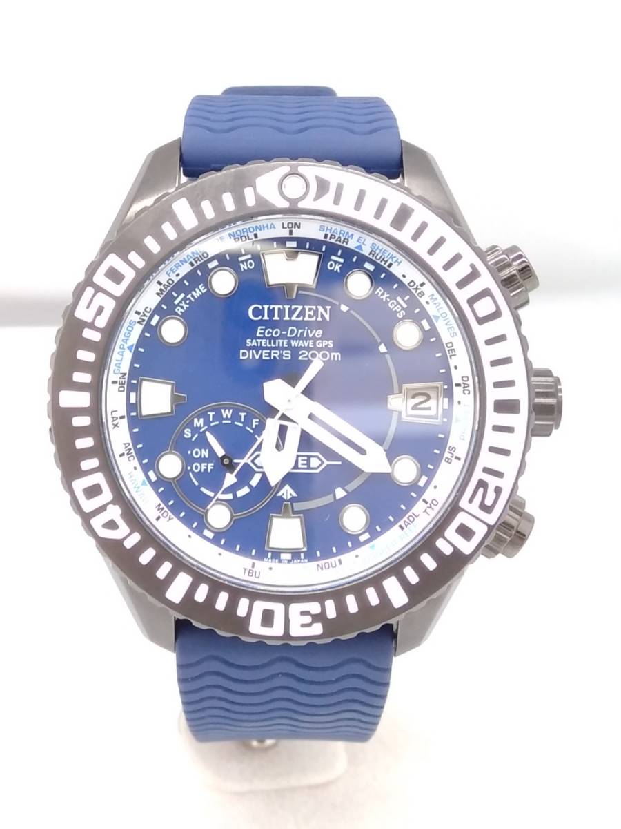 CITIZEN シチズン PROMASTER プロマスター F158-T026184 GPSソーラー 腕時計