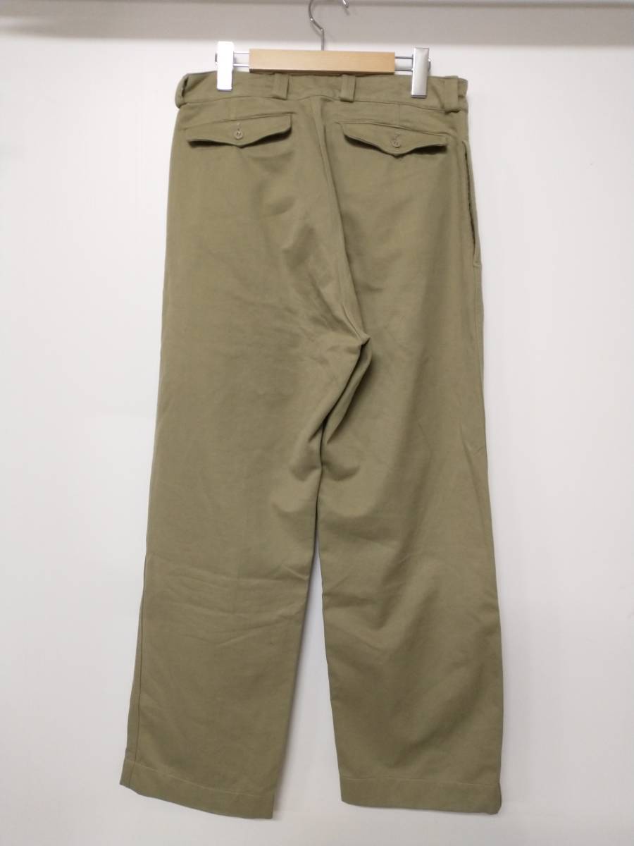 正規激安 M52 フランス軍 MILITARY FRENCH 後期 メンズ通年 カーキ