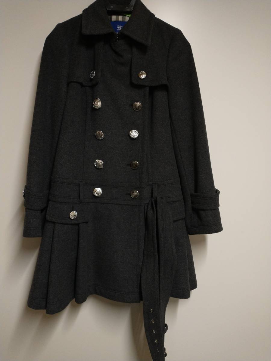 BURBERRY BLUELABEL バーバリー レディース 38 コート シンプル