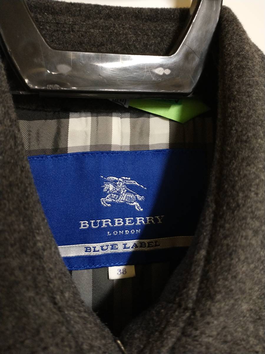 BURBERRY BLUELABEL バーバリー レディース 38 コート シンプル