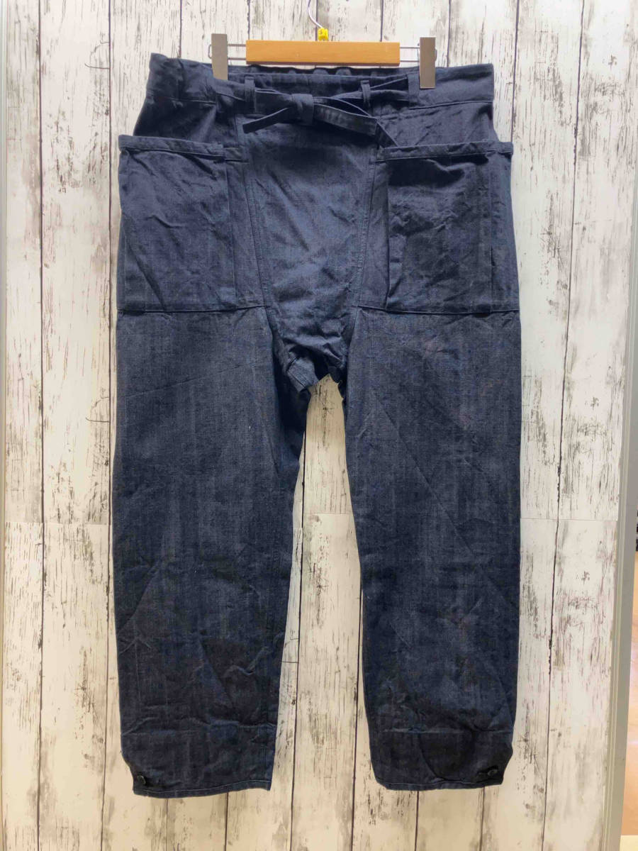 SNOW PEAK スノーピークOG canvas NORAGI pants【PA 21su406】ロングパンツ ブルー系 インディゴ 【S】ワークウエア キャンピング メンズ