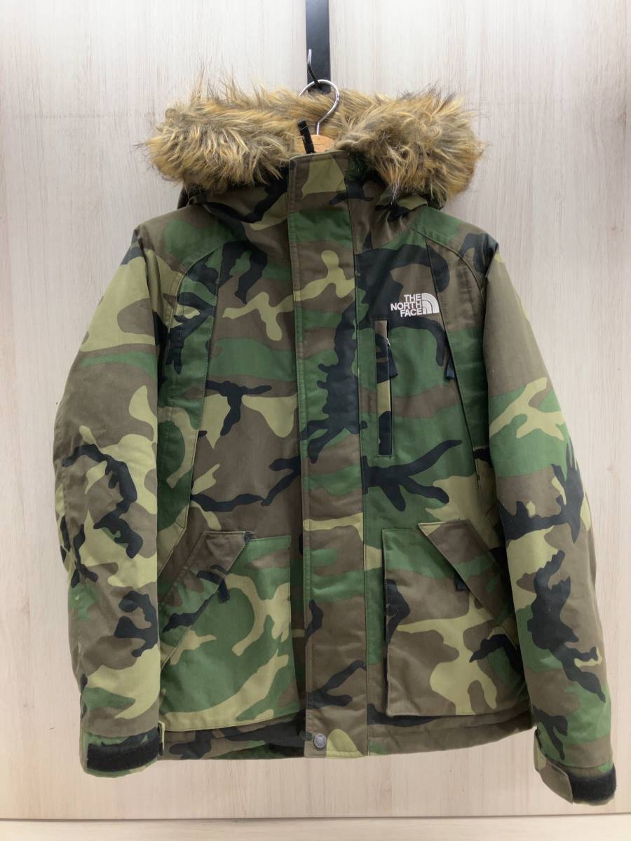 【スーパーセール】 THE NORTH FACE ダウンジャケット 迷彩柄 XSサイズ ND91535 Sサイズ以下