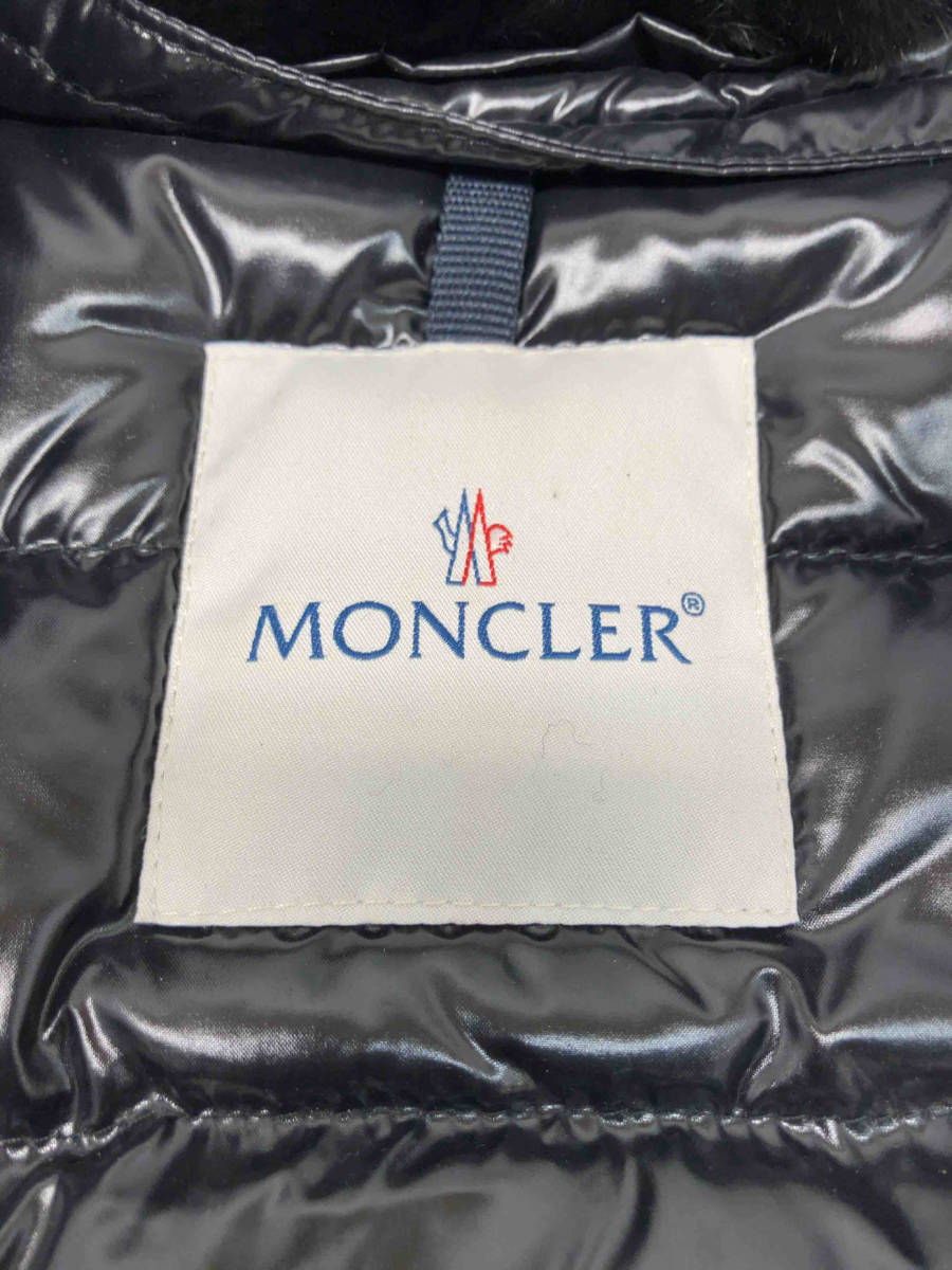 ☆ MONCLER モンクレール ダウンコート CAPPOTTO CALAIS ウール 子供服 ファー&袖部分取り外し可 サイズ120 ブラック 冬