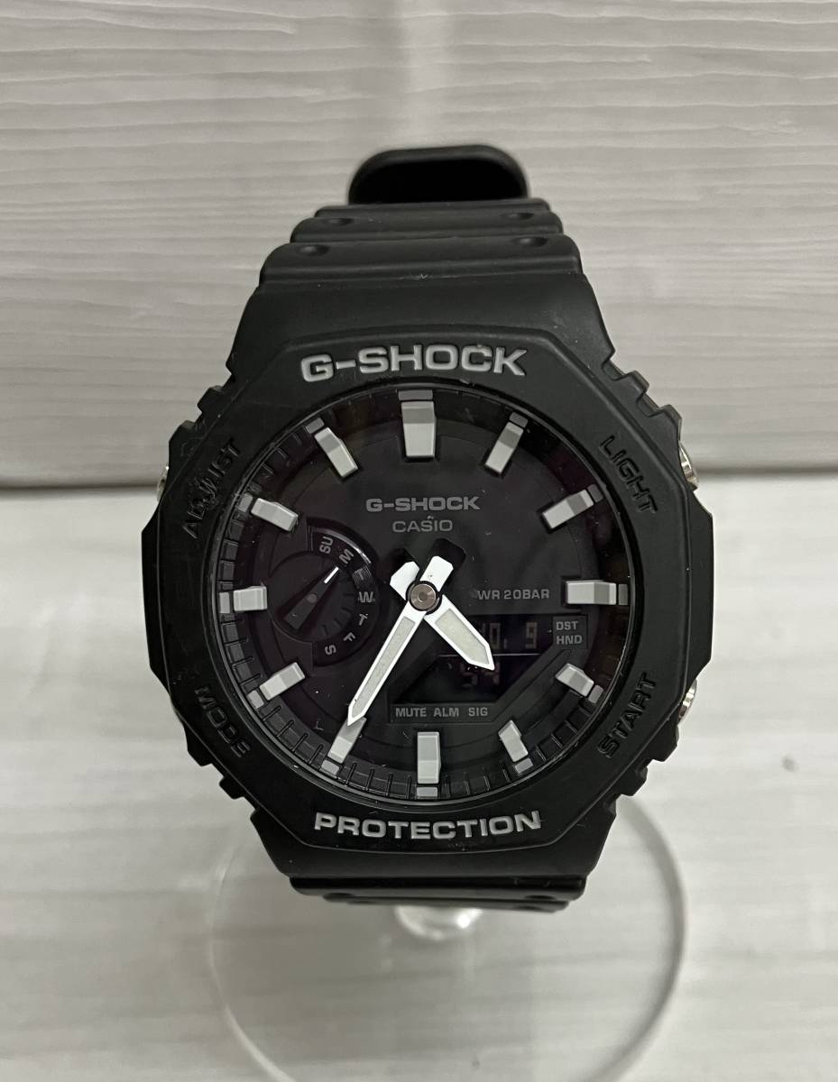 CASIO G-SHOCK メンズ レディース 腕時計 GA-2100 ブラック 八角形
