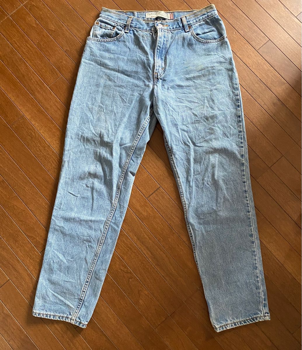 古着 LEVI'S 550TM CLASSIC RELAXED TAPERED JEANS 12M