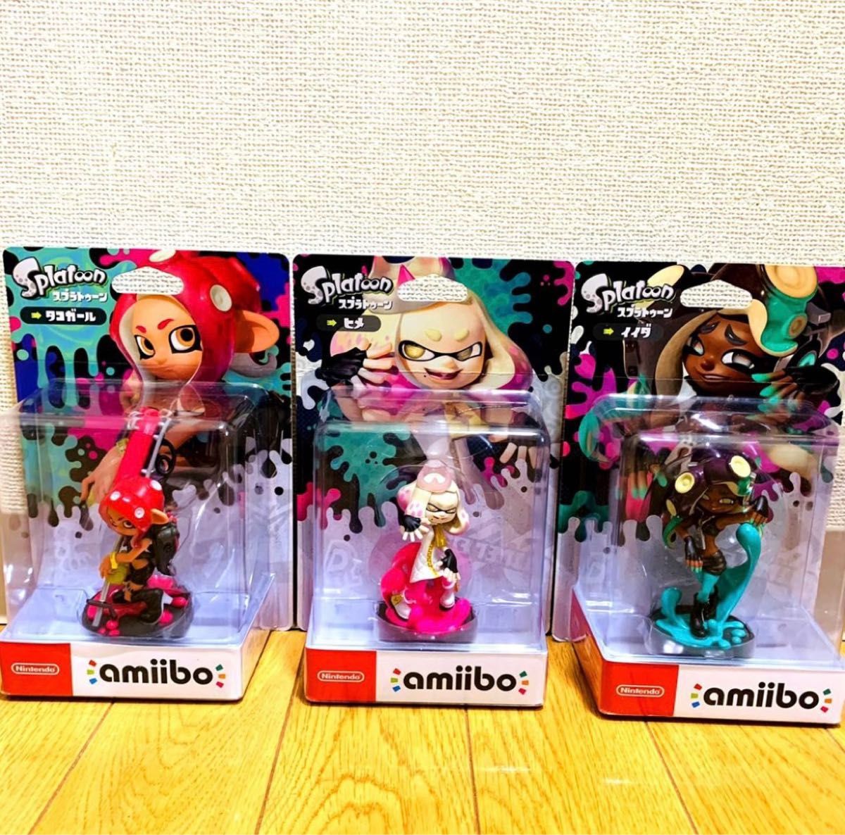 新品・未開封 amiibo アミーボ スプラトゥーン2 ヒメ・イイダ