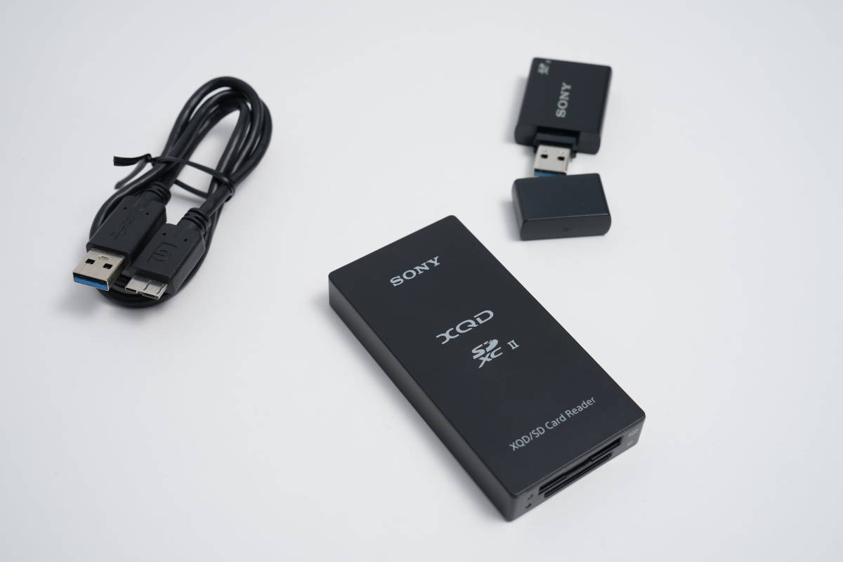 ソニー SONY XQDカードリーダー MRW-E90 MRW-51（2個セット） 美品_画像2