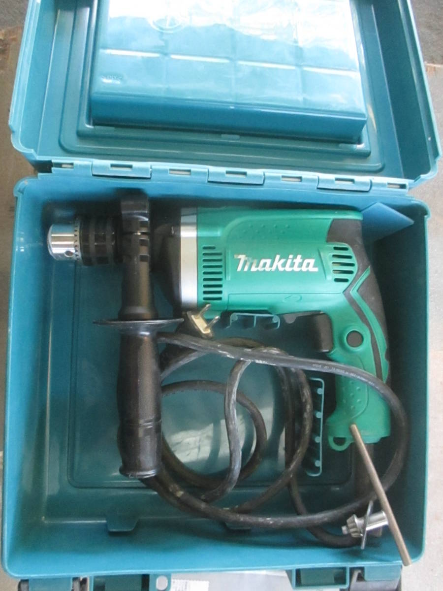 (16) マキタ　16ミリ 震動ドリル　M816 100V 取扱説明書あり、ケース付 ★ 現状渡し ★ makita 16mm 振動ドリル ドリル 電動工具 工具_画像1