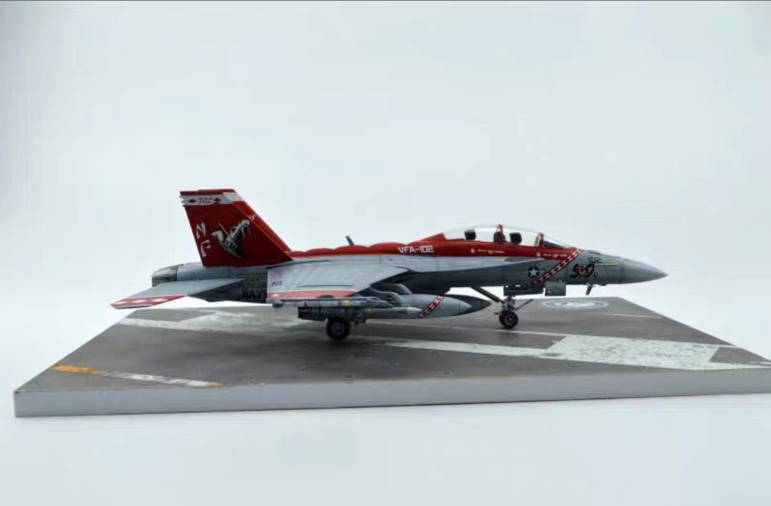 1/72 America Air Force F/A-18F vfa-102 painted final product 