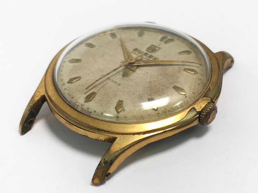 稼働品 BUREN GRAND PRIX ビューレン グランプリ 腕時計 手巻き腕時計 