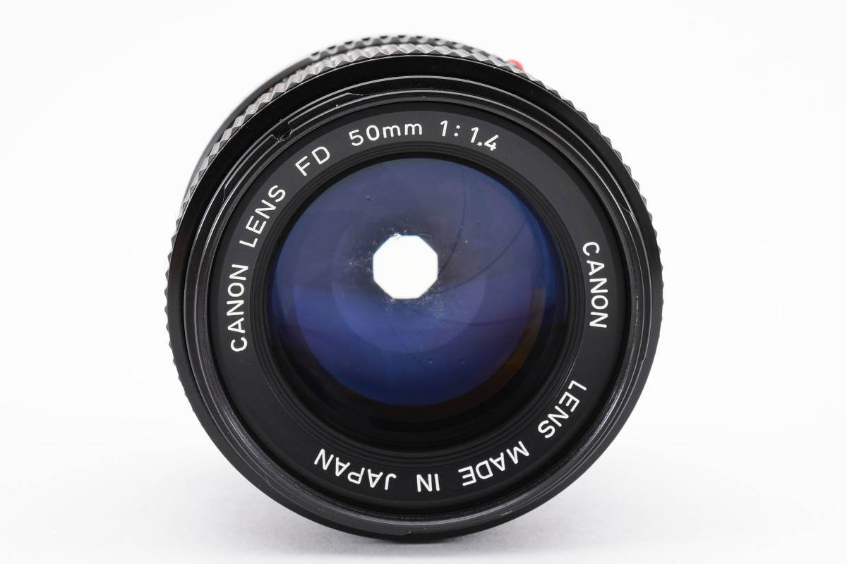 動作良好・外観綺麗・Canon キャノン New FD 50mm F1.4 人気の単焦点レンズ 現状品　2001236_画像2