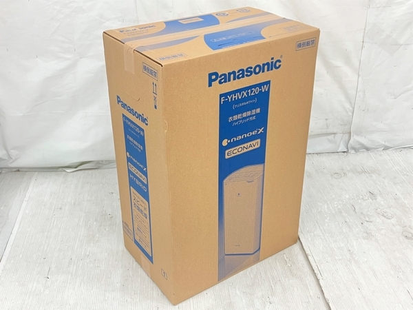 Panasonic F-YHVX120-W 衣類乾燥除湿器 パナソニック ナノイーX クリスタルホワイト 家電 未使用 K8046725