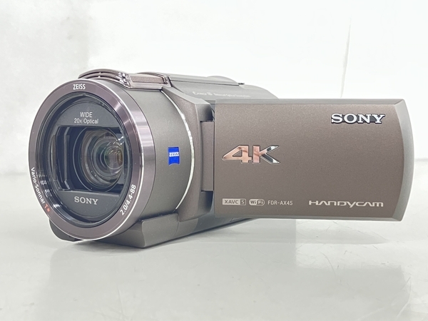 限定価格セール！ FDR-AX45 SONY 4K K8108461 中古 ビデオカメラ