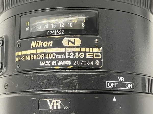 現品限り一斉値下げ！】 NIKKOR AF-S NIKON 400mm S7998300 ジャンク