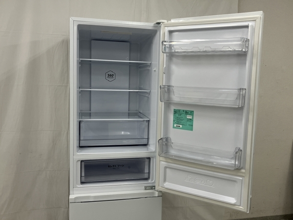 1円】 Haier ハイアール JR-NF326B ノンフロン冷凍冷蔵庫 326L 2ドア