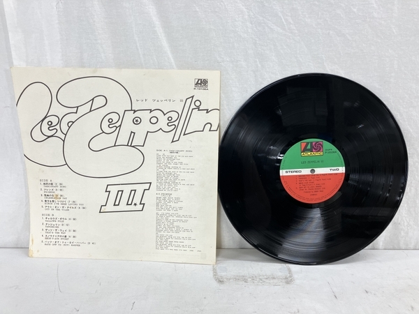 Led Zeppelin III レッド・ツェッペリンIII LP 12インチ Atlantic Records P-10106A ジャンク W7985637_画像3