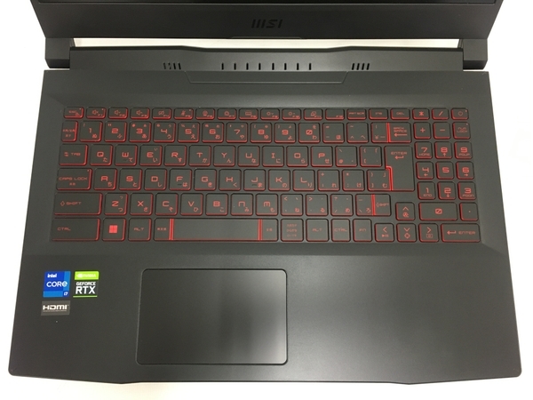 Micro Star Katana GF66 12UGS 15.6型 ノート PC i7-12700H NVIDIA GeForce RTX 3070 32GB SSD 1TB Win 11 Pro 中古 T7997515_画像4