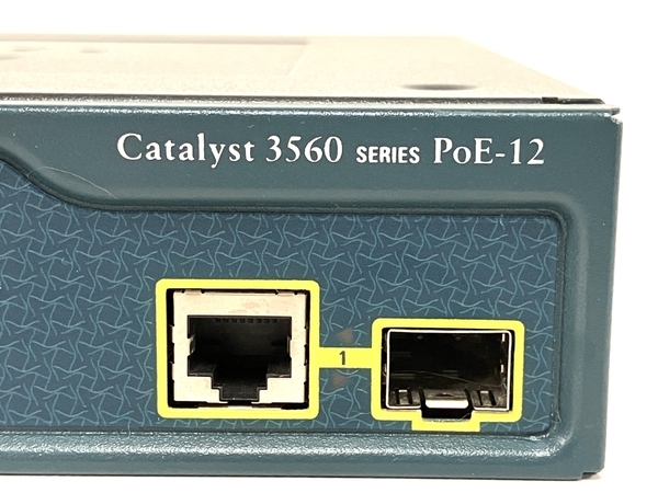 CISCO シスコ Catalyst 3560 series WS-C3560-12PC-S V03 スイッチングハブ ジャンク B8089732_画像7