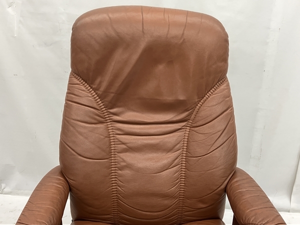 EKORNES ストレスレスチェア オットマン付 リクライニング 椅子 エコーネス チェア 家具 中古 楽C8130289_画像5