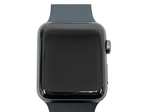 Apple Watch Series3 GPSモデル 42mm ブラックスポーツバンド MTF32J/A