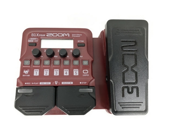 ZOOM B1X FOUR マルチエフェクター 音響機材  S8146840