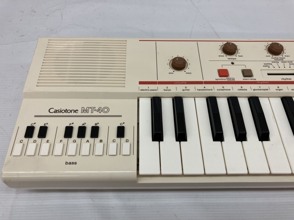 CASIO Casiotone MT-40 シンセサイダー キーボード 音響機器