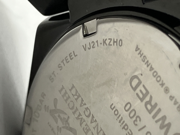 SEIKO WIRED VJ21-KZHO AGAK713 東京リベンジャーズ武道モデル タケミチ コラボ限定モデル 腕時計 セイコー ワイアード 中古 美品 W8127828_画像3