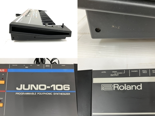 Roland JUNO-106 シンセサイザー 音響 ローランド ジャンク O8075952_画像9