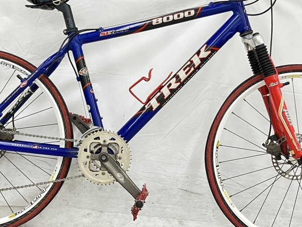 TREK SLR8000 マウンテンバイク 自転車 サイクリング スタンド付 トレック ジャンク N8132205_画像3