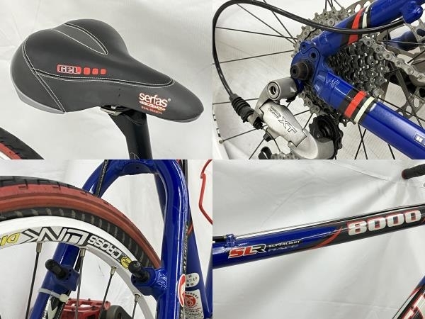 TREK SLR8000 マウンテンバイク 自転車 サイクリング スタンド付 トレック ジャンク N8132205_画像9