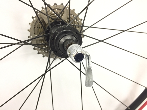 SHIMANO WH-RS010 Vittoria Zaffiro Pro 700×23C ホイール ギア付き ロードバイク 自転車 部品 シマノ 中古 G8152700_画像4