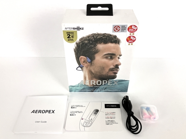 AFTERSHOKZ Aeropex AS800 骨伝導 イヤホン エアロペックス 中古 Y8151884_画像2