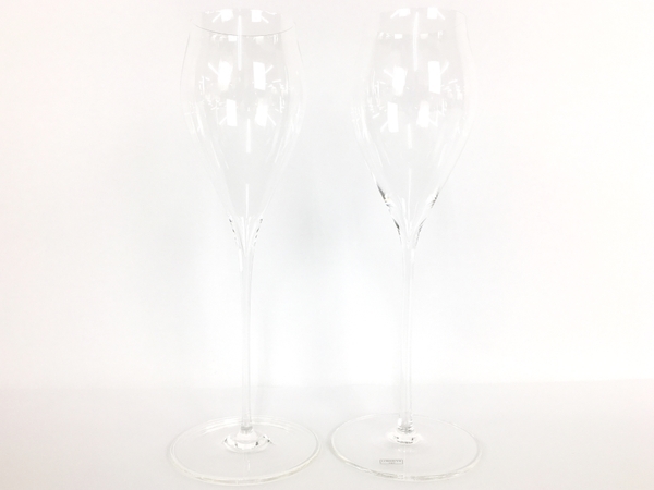 ロブマイヤー シャンパンチューリップ グラス 2個セット 中古 Y8176648_画像1