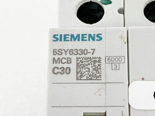 【1円】Siemens MCB C30 ミニサーキットブレーカ 3P 12点セット ジャンク S7938949_画像8