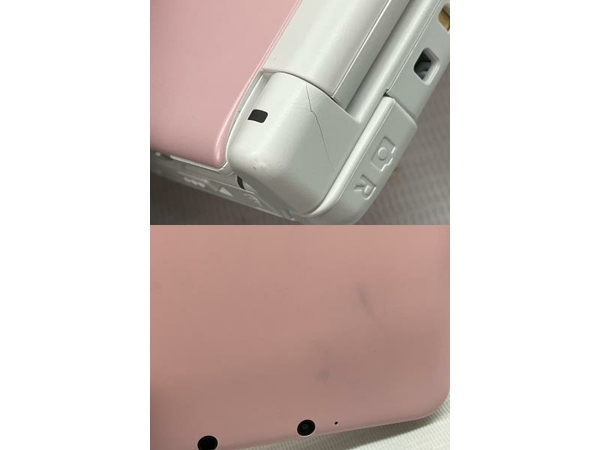 Nintendo 3DS LL ピンク×ホワイト とびだせどうぶつの森 とび森 カセット付き ゲーム機 家電 ニンテンドー 任天堂 中古 C8191032_画像10