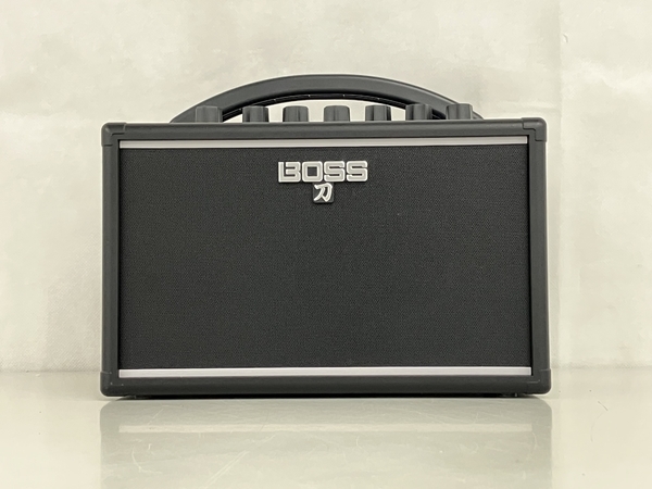 BOSS KATANA-MINI KTN-MINI ボス 刀 カタナミニ ギター アンプ 電池駆動 ポータブルアンプ 音響機材 中古 美品 K8190201_画像2