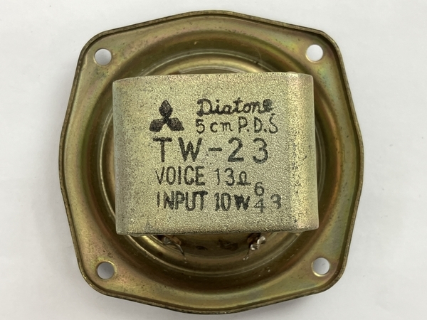 DIATONE TW-23 スピーカー ツイーター ペア ダイヤトーン 音響 ジャンク N8196080_画像6