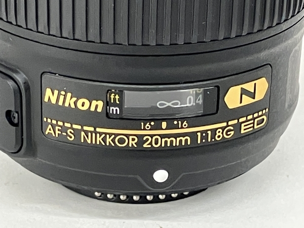 Nikon AF-S 20mm f1.8G ED N 大口径超広角単焦点レンズ 中古 S8183044_画像9