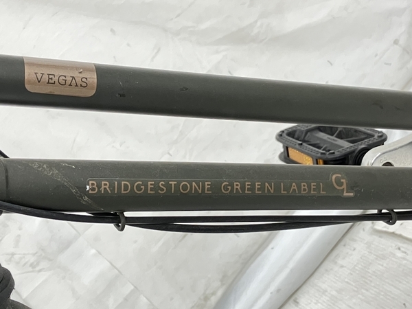 【1円】 BRIDGESTONE GREENLABEL VEGAS VEG03T ブリジストン グリーンレーベル 自転車 中古 楽K7997094_画像3