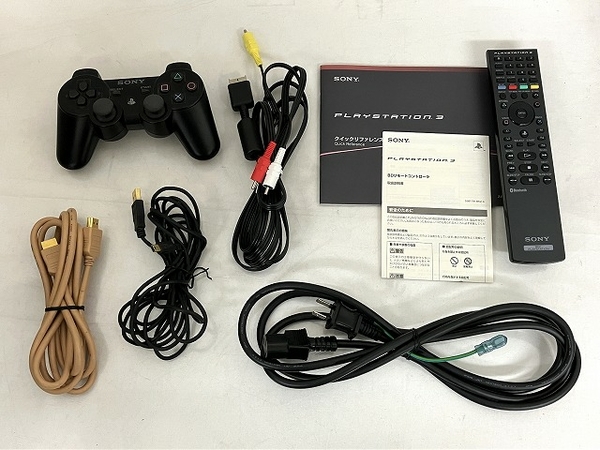 SONY PlayStation3 CECHA00 60GB クリア・ブラック 箱付き プレステ ゲーム 家電 ソニー 中古 訳あり T8095532_画像2