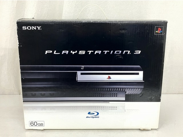 SONY PlayStation3 CECHA00 60GB クリア・ブラック 箱付き プレステ ゲーム 家電 ソニー 中古 訳あり T8095532_画像3