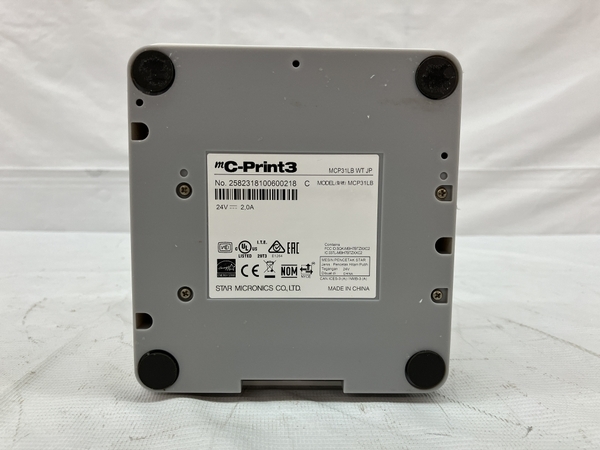 star MC-Print3 MCP31LB レシートプリンター コード無し レジ周辺機器 ジャンク C8200400_画像6