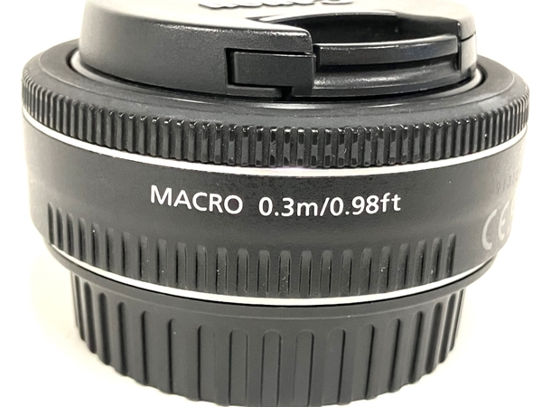 Canon キャノン EF 40mm 1:2.8 STM マクロ レンズ Φ52mm カメラ周辺機器 中古 B8190579_画像6