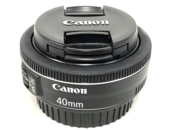 Canon キャノン EF 40mm 1:2.8 STM マクロ レンズ Φ52mm カメラ周辺機器 中古 B8190579_画像2