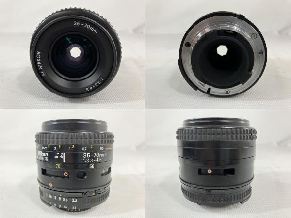 Nikon F60 75-300mm 1:4.5-5.6 35-70mm 1:3.3-4.5 カメラ ボディ レンズ セット ニコン ジャンク N8211232_画像9