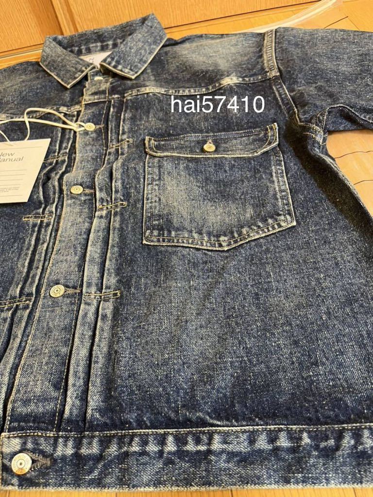 新品 New Manual #012 LV 36'S T-BACK JACKET ニューマニュアル 藤原裕