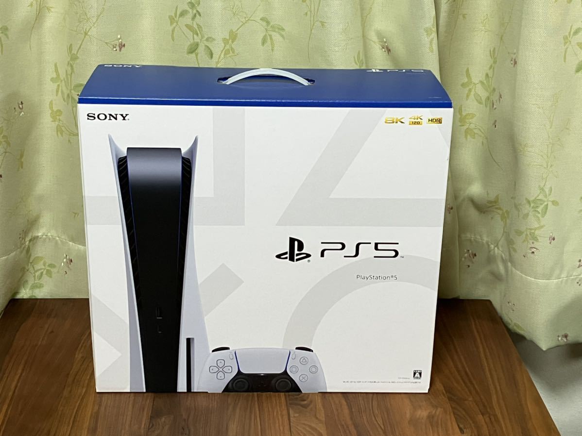 【PS5本体】PlayStation5 (CFI-1100A01） 825GB ディスクドライブ搭載モデル 2025.01まで延長保証あり