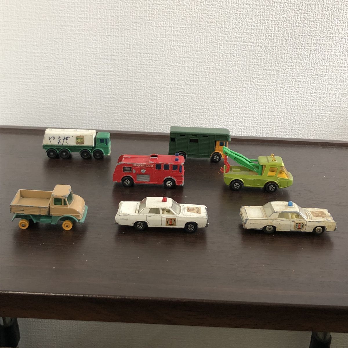  Junk Matchbox minicar 1970 period Vintage large amount set together /39-12