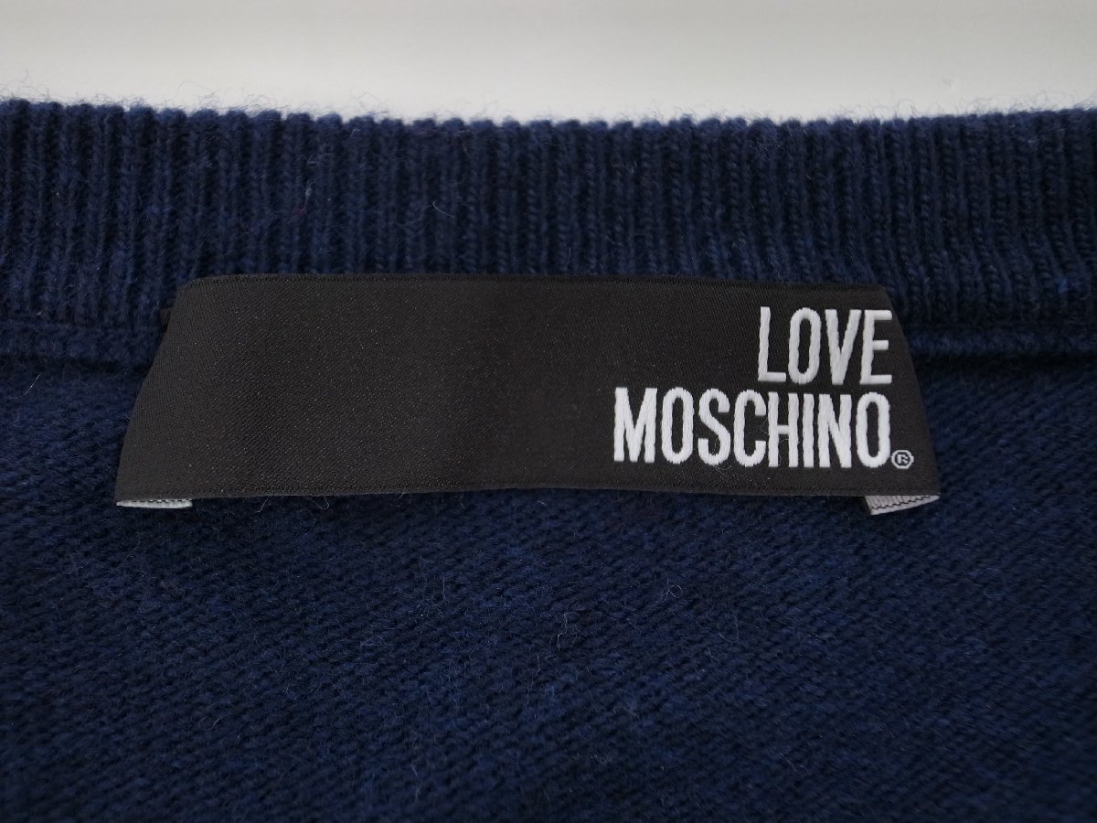 限定価格セール!】 LOVE MOSCHINO ラブ モスキーノ カシミヤ混 ニット