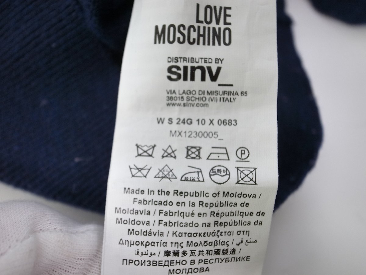 限定価格セール!】 LOVE MOSCHINO ラブ モスキーノ カシミヤ混 ニット